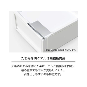 天馬 Fits フィッツケース マルチ 40-35M ホワイトクリア 2個 110015832 FC607TA-110015832-イメージ3