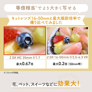 ニコン NIKKOR Z DX MC 35mm f/1．7 NZDXMC35-イメージ7