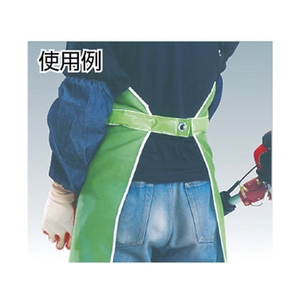 川西工業 メッシュ草刈り用スパット前掛 FC137ER-3352480-イメージ2