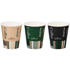 サンナップ エンボスカップ ホールマークカフェ210ml 50個入 F329330-C2150EC-イメージ1