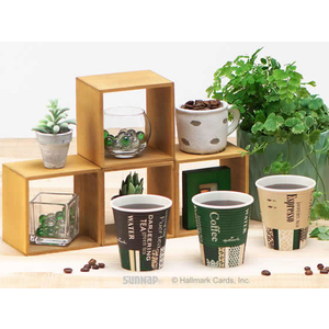 サンナップ エンボスカップ ホールマークカフェ210ml 50個入 F329330-C2150EC-イメージ2