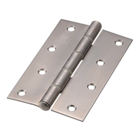 トラスコ中山 TRUSCO ステンレス製厚口蝶番 ナイロンリング 全長127mm (2個) FC019FU-2335557