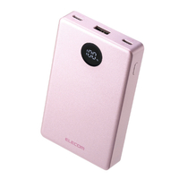 エレコム 半固体モバイルバッテリー(10000mAh/35W) ピンク DE-C86-10000PN