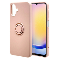 ラスタバナナ GALAXY A25 5G用TPUリングケース スモーキーピンク 8733GA25TPRSPK