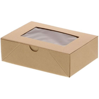 シモジマ NFネオクラフト 窓付BOX S 20枚 FCG925V-4248309