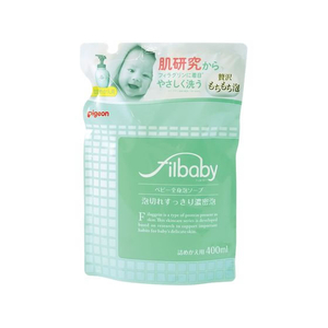 ピジョン フィルベビー全身泡ソープ 詰替 ベビーソープ 400mL FCG367B-25-4849-01-イメージ1
