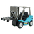 ハピネット ミニカーR/C G-ACTION フォークリフト ブルー ブルー RCﾐﾆﾌｵ-ｸﾘﾌﾄBﾌﾞﾙ--イメージ2
