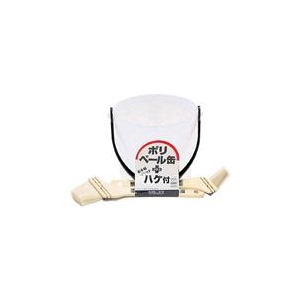 インダストリーコーワ KOWA　ポリペール缶ハケ付セット1．5L＋30mm＋50mm 11742-イメージ1