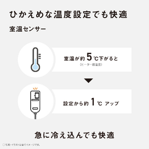 パナソニック 電気しき毛布(シングルSサイズ) グリーン DB-U13T-G-イメージ6