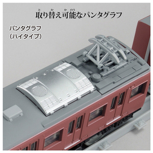 タカラトミー プラレール リアルクラス 415系近郊電車(赤電) PLAﾘｱﾙｸﾗｽ415ｹｲｷﾝｺｳﾃﾞﾝｼﾔｱｶ-イメージ2