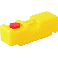 緑十字/A型バリケード用ウエイト 黄 BS-1 500×180×180mm FC179UD-8151684