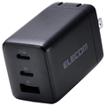 エレコム USB Power Delivery 67W AC充電器(C×2+A×1) ブラック ACDC-PD10367BK