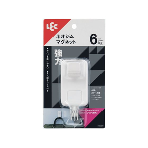 レック 強力マグネットフック 特大 ホワイト FC828TA-H00420-イメージ1