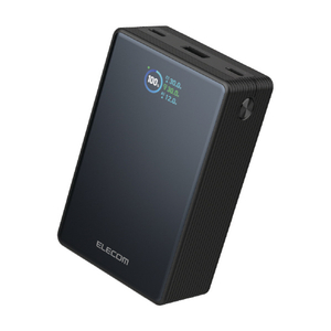 エレコム 半固体モバイルバッテリー(20000mAh/67W) ブラック DE-C87-20000BK-イメージ1