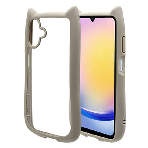 ラスタバナナ GALAXY A25 5G用MIMI 猫耳ハイブリッドケース TPU×PC トープ 8735GA25HPTA-イメージ1