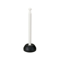 緑十字/チェーンスタンド 本体:白 ベース:黒 CHS-1 高さ837mm FC470UJ-1064706