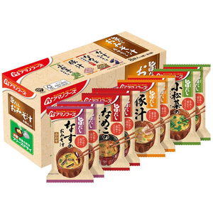アマノフーズ FCU2493 旨だし おみそ汁 4種セット8食