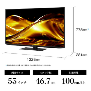 シャープ 55V型4Kチューナー内蔵4K対応液晶テレビ AQUOS 4T-C55HV1-イメージ2