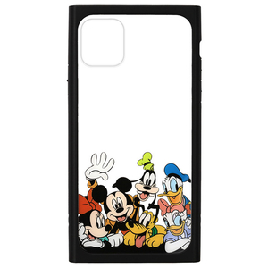 PGA iPhone 11 Pro Max用ガラスタフケース Premium Style ミッキー&フレンズ PG-DGT19C50MKY-イメージ1