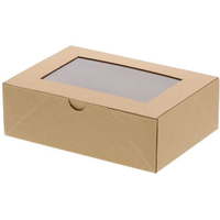 シモジマ NFネオクラフト 窓付BOX M 20枚 FCG926V-4248310