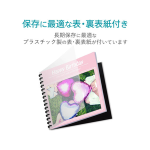 エレコム 手作りフォトブック スーパーファイン紙 両面印刷 F121811-EDT-SBOOK-イメージ4