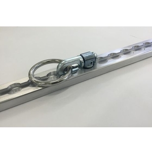 オールセーフ allsafe/エアラインレール用端末金具 Wスタッドフィッティング リング付 FC699EK-4794729-イメージ2