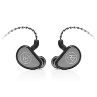 64 Audio 有線イヤフォン Aspire 1 Black/Silver 64A-7440