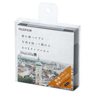 富士フイルム シャコラボックス ましかくサイズ(89×89mm) シャコラ ブラック ﾌｼﾞSHACOLLABOXﾏｼｶｸBK-イメージ1