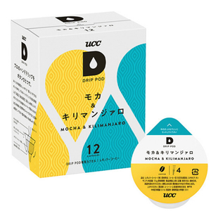 UCC DRIP POD専用カプセル モカ&キリマンジァロ(12個入り) DPMK002 UCC DRIP POD専用カプセル モカ&キリマンジァロ(12個入り) DPMK002