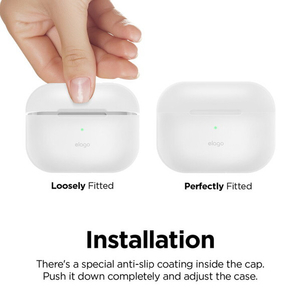 elago ORIGINAL BASIC CASE for AirPods Pro ナイトグローブルー EL_APPCSSCOB_NB-イメージ4