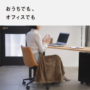 パナソニック 電気ひざかけ「くるけっと」 ブラウン DC-H6-T-イメージ7