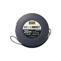 トラスコ中山 TRUSCO　ポケット鋼製巻尺　スチール　20m PKM-20