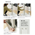 ナカムラ WALL TVスタンド V2キャスター ロータイプ用スライド式バックパネル EQUALS・WALLシリーズ サテンホワイト WL6P75111-イメージ8