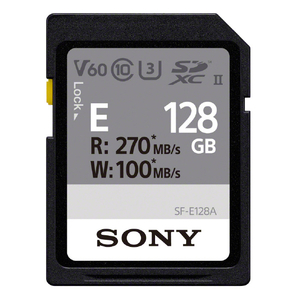 SONY SDXC UHS-II メモリーカード(128GB) SF-Eシリーズ SF-E128AT-イメージ1