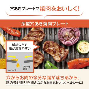 象印 ホットプレート(3枚タイプ) やきやき チャコール EA-HA30-HZ-イメージ3