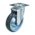 トラスコ キャスター　ＴＹＳシリーズ　自在　ゴム車１５０ｍｍ TRUSCO　プレート式キャスター“TYSシリーズ”（プレス製ゴム車）　自在 TYS-150-イメージ1
