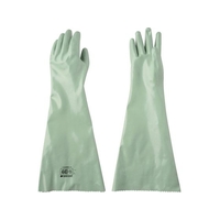 ダイヤゴム 耐溶剤用手袋 ダイローブ440-55(L) グリーンL0.955523.88.2 FC601EU-7219482