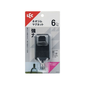 レック 強力マグネットフック 特大 ブラック FC829TA-H00420-イメージ1