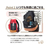 スリーアローズ OUTDOOR DAYPACKメッシュキャリーMブラック FCS6828-イメージ5