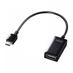 サンワサプライ USB Type C-HDMI変換アダプタ(4K/60Hz/HDR対応) AD-ALCHDR02-イメージ1