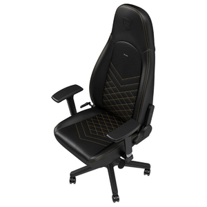 noblechairs ゲーミングチェア ICON(アイコン) ブラック/ゴールド NBL-ICN-PU-GOL-SGL-ED-イメージ3
