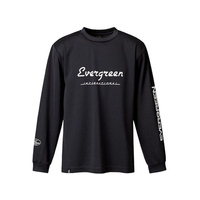 エバーグリーン ドライロングTシャツ Fタイプ L #ブラック FCG5516