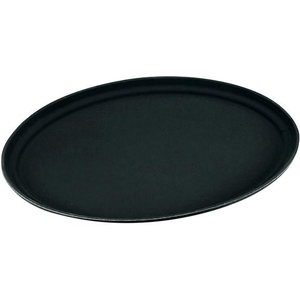 ＣＡＭＢＲＯ Cambro/ノンスリップトレー 小判 2500CT(110)ブラック FC436LE-1820900-イメージ1