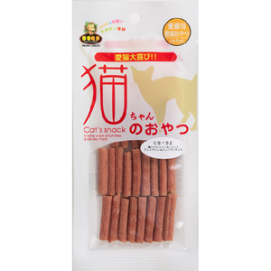 マルジョーアンドウエフク 猫ちゃんのおやつ 鶏ササミジャーキーカット グルコサミン&コンドロイチン入 25g ﾈｺｵﾔﾂｻｻﾐｼﾞﾔ-ｷ-ｶﾂﾄ25G-イメージ1