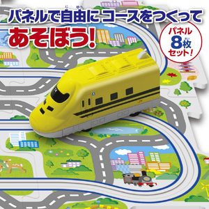 マスダヤ パネルワールド 走る!923形ドクターイエロー(リニューアル) ﾊﾟﾈﾙWﾊｼﾙ923ﾄﾞｸﾀ-ｲｴﾛ-R-イメージ2