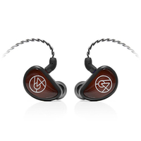 64 Audio 有線イヤフォン Aspire3 Black/Red 64A-7457
