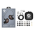 64 Audio 有線イヤホン Aspire3 Black/Red 64A-7457-イメージ5