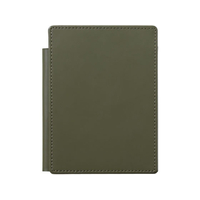 キングジム レザフェスU スライドメモパッド オリーブ FCG572V-9932LU-OL