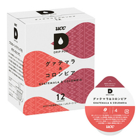 UCC DRIP POD専用カプセル グァテマラ&コロンビア(12個入り) DPGC002