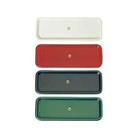 エンテック BB調味料長角トレー B5411 白 FCL6070-027553001